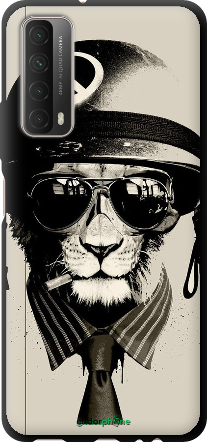 TPU чехол tattoo soldier для Huawei P Smart 2021 - 4165b-2100 изображение 