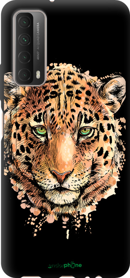 TPU чехол Леопард v2 для Huawei P Smart 2021 - 5606b-2100 изображение 