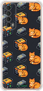 Силикон с усиленными углами чехол Autonomous Zone для Huawei P Smart 2021 - 6771sp-2100 изображение 