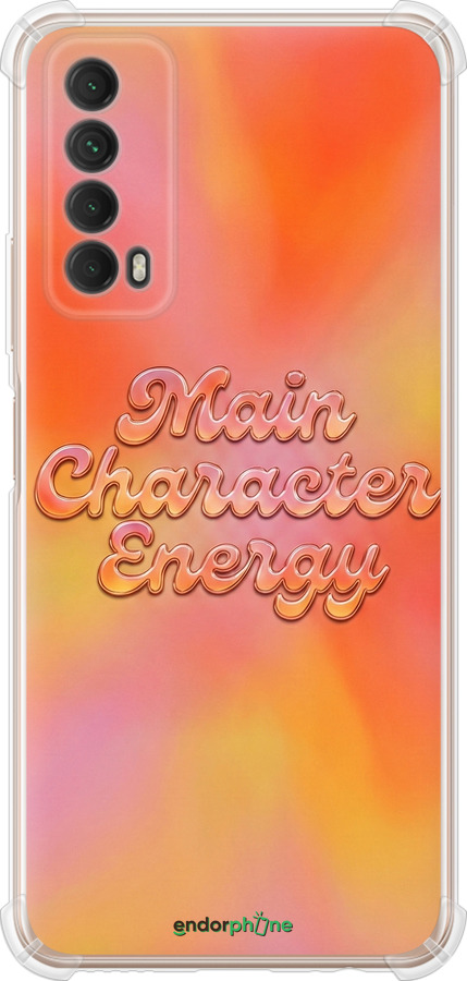 Силикон с усиленными углами чехол Aura Gradient Main Character Energy Aesthetic Y2K для Huawei P Smart 2021 - 6783sp-2100 изображение 