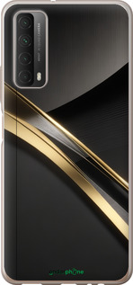 Силиконовый чехол Динамика для Huawei P Smart 2021 - 5836u-2100 изображение 