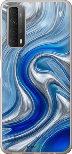 2D пластиковий чехол Liquid Chrome для Huawei P Smart 2021 - 6781t-2100 изображение 