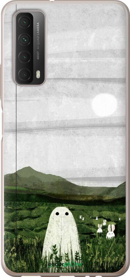 Силіконовий чехол Привид для Huawei P Smart 2021 - 6492u-2100 изображение 