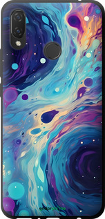 TPU чехол Арт акварель для Huawei P Smart Plus - 6329b-1555 изображение 