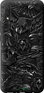 TPU чехол Воронья ярость для Huawei Nova 3i - 6474b-1541 изображение 