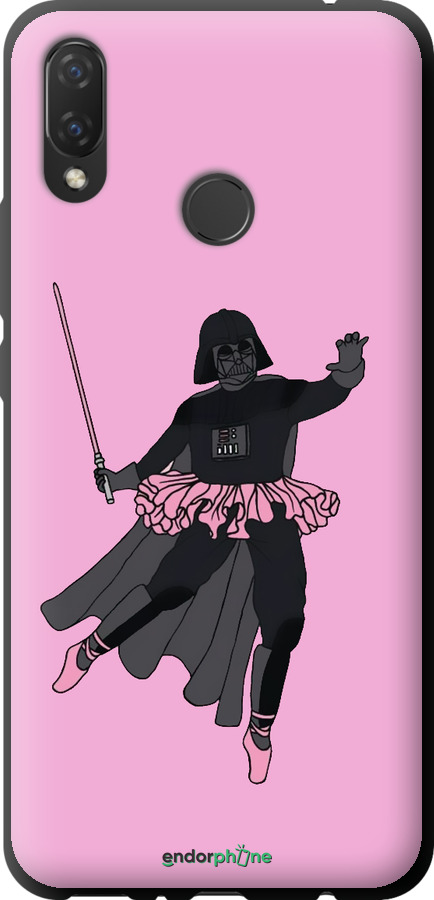 TPU чехол Pink Wader для Huawei P Smart Plus - 4456b-1555 изображение 