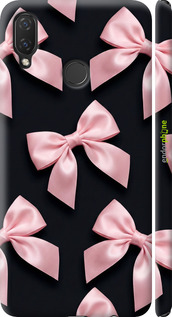 3D пластиковий матовий чохол 'Coquette Ribbons Dark Coquette' для Huawei P Smart Plus зображення 1