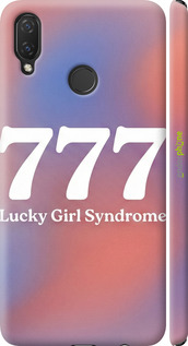 3D пластиковый матовый чехол 'Aesthetic Aura Gradient 777 Lucky Energy' для Huawei Nova 3i изображение 5