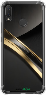 Силіконовий протиударний с посиленими кутами чехол Динаміка для Huawei P Smart Plus - 5836sp-1555 изображение 