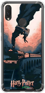 Силикон с усиленными углами чехол Гарри Поттер для Huawei P Smart Plus - 6331sp-1555 изображение 