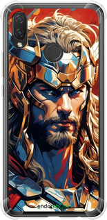 Силикон с усиленными углами чехол Тор для Huawei P Smart Plus - 6384sp-1555 изображение 