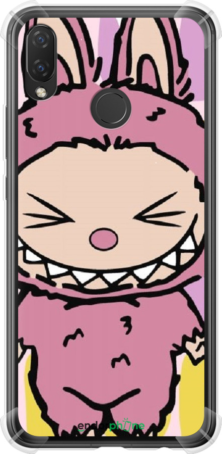 Силіконовий протиударний с посиленими кутами чехол № 6737 для Huawei P Smart Plus - 6737sp-1555 изображение 