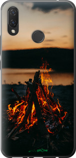 2D пластиковый чехол Огонь для Huawei P Smart Plus - 6021t-1555 изображение 