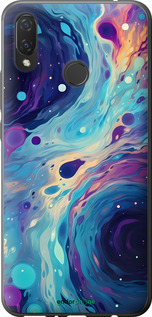 Силіконовий чехол Арт акварель для Huawei P Smart Plus - 6329u-1555 изображение 