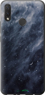 Силиконовый чехол Голубые облака, Голубая луна для Huawei Nova 3i - 6398u-1541 изображение 