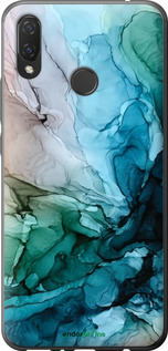 Силиконовый чехол С красочной абстрактной картиной Соленые берега для Huawei Nova 3i - 6405u-1541 изображение 