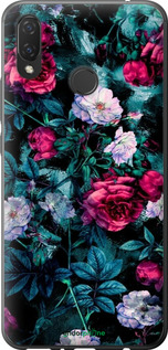 Силиконовый чехол Сад и розы для Huawei Nova 3i - 6483u-1541 изображение 
