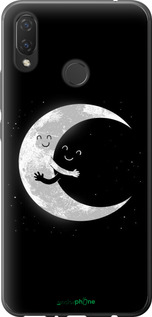 2D пластиковый чехол Лунные объятия для Huawei Nova 3i - 6508t-1541 изображение 