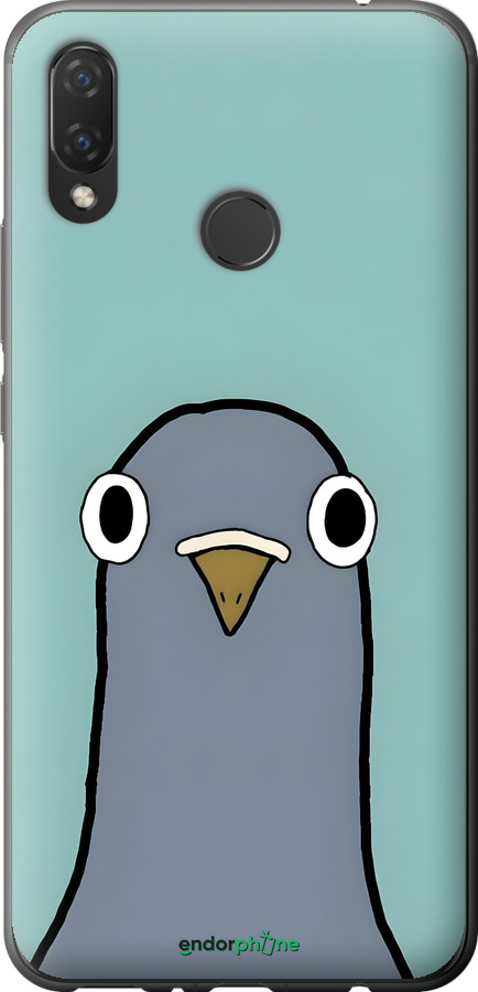 Силиконовый чехол Голубь для Huawei Nova 3i - 6388u-1541 изображение 