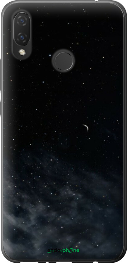 2D пластиковий чехол Нічне небо для Huawei P Smart Plus - 6451t-1555 изображение 