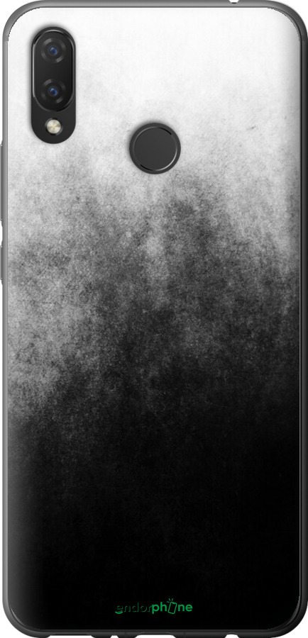 Силиконовый чехол Абстрактная композиция в серых тонах для Huawei Nova 3i - 6477u-1541 изображение 