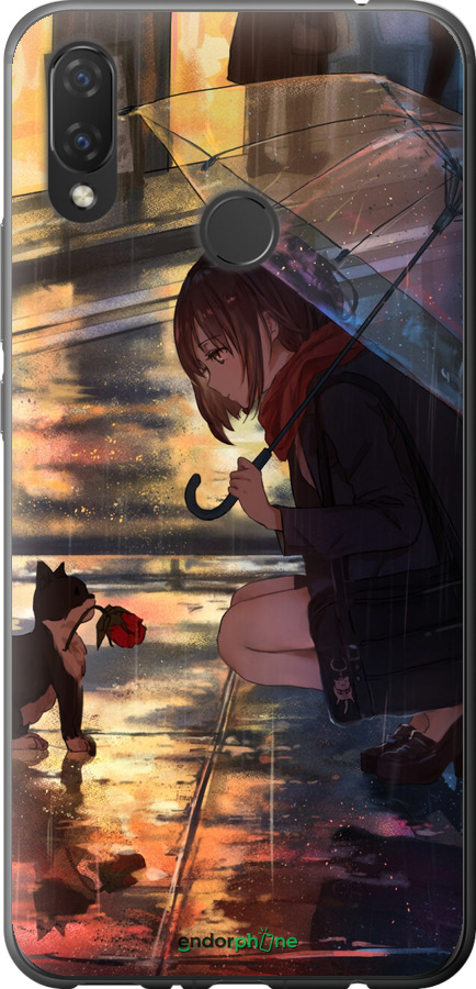 Силіконовий чехол Anime для Huawei P Smart Plus - 6609u-1555 изображение 