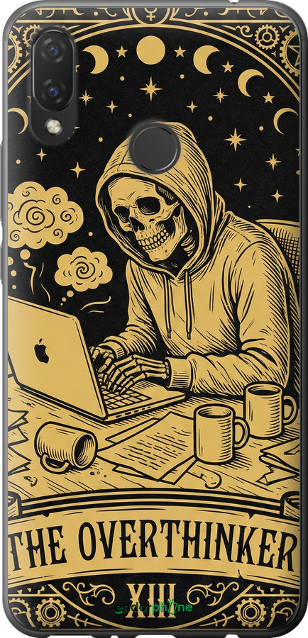 Силіконовий чехол The Overthinker для Huawei P Smart Plus - 6774u-1555 изображение 