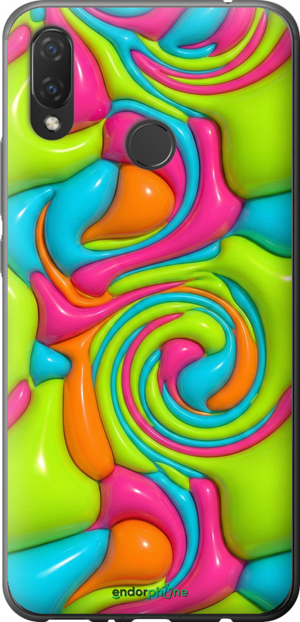 Силиконовый чехол Y2K Jelly Dream для Huawei Nova 3i - 6780u-1541 изображение 