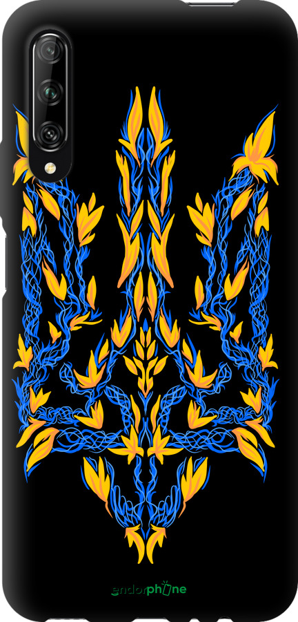 TPU чехол Герб Украины v3 для Huawei P Smart Pro - 5313b-1906 изображение 