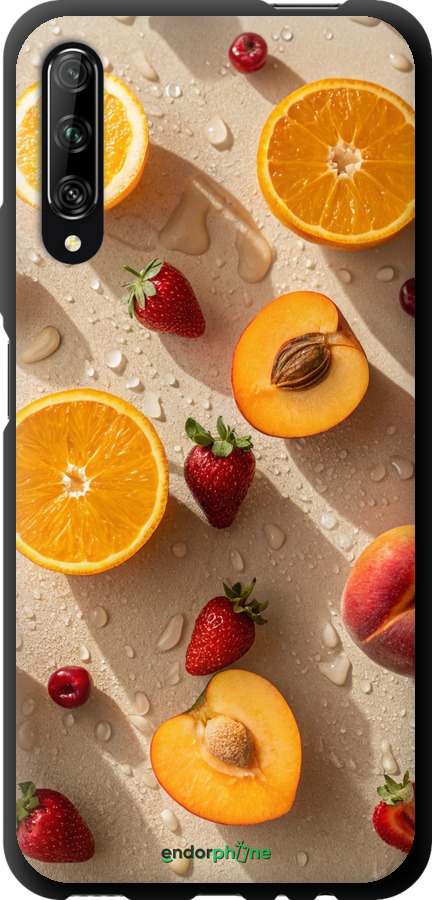 TPU чехол Фрукты 3 для Huawei P Smart Pro - 6703b-1906 изображение 