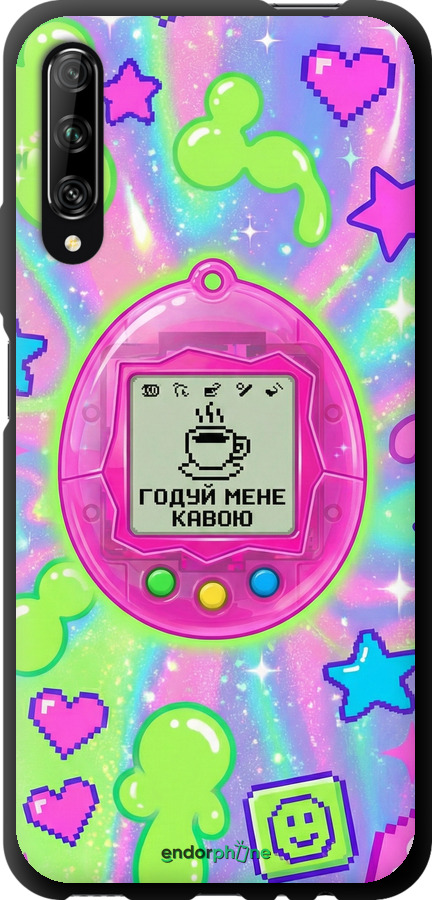 TPU чехол Y2K Aesthetic Retro Pet: Годуй мене кавою для Huawei P Smart Pro - 6784b-1906 изображение 