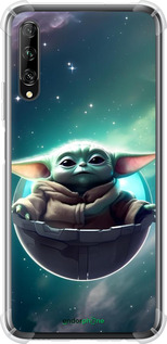 Силикон с усиленными углами чехол Малышь йода для Huawei P Smart Pro - 6294sp-1906 изображение 