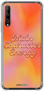 Силикон с усиленными углами чехол Aura Gradient Main Character Energy Aesthetic Y2K для Huawei P Smart Pro - 6783sp-1906 изображение 