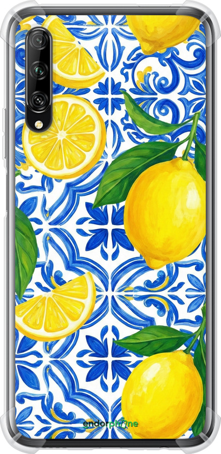 Силикон с усиленными углами чехол Grocery Girl Italian Summer для Huawei P Smart Pro - 6766sp-1906 изображение 