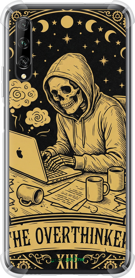 Силикон с усиленными углами чехол The Overthinker для Huawei P Smart Pro - 6774sp-1906 изображение 