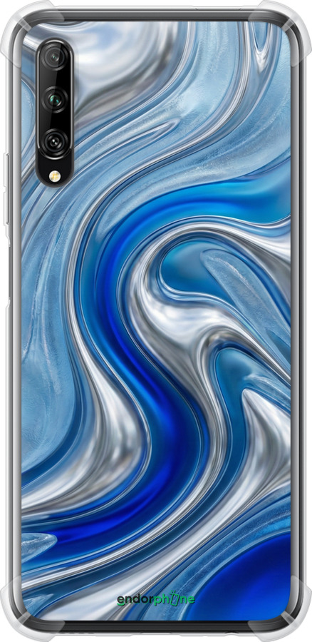 Силикон с усиленными углами чехол Liquid Chrome для Huawei P Smart Pro - 6781sp-1906 изображение 