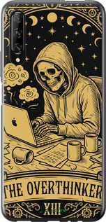 2D пластиковый чехол 'The Overthinker' для Huawei P Smart Pro изображение 2