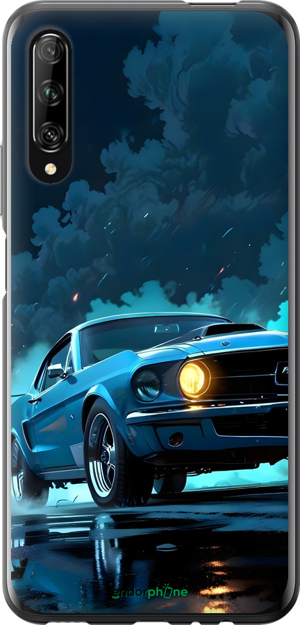 Силіконовий чехол Форд мустанг для Huawei P Smart Pro - 6374u-1906 изображение 