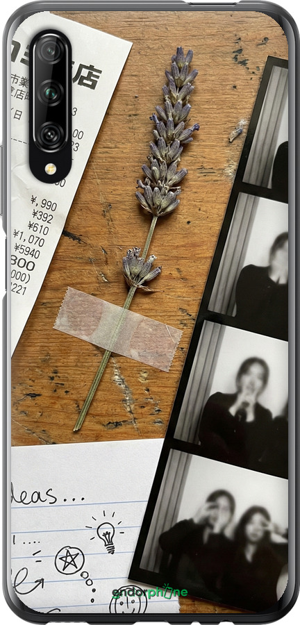 2D пластиковый чехол Aesthetic Scrapbook Collage для Huawei P Smart Pro - 6773t-1906 изображение 