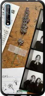 TPU чехол Aesthetic Scrapbook Collage для Huawei P Smart S - 6773b-1813 изображение 