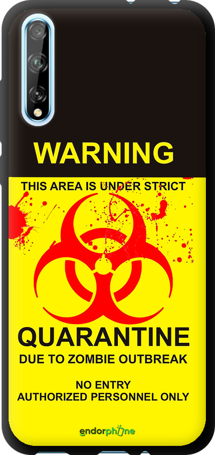 TPU чехол Biohazard  9 для Huawei P Smart S - 4825b-1813 изображение 