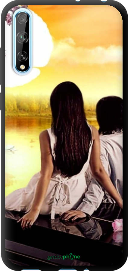TPU чехол Sunset для Huawei P Smart S - 6607b-1813 изображение 