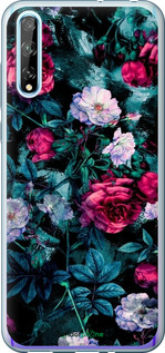 Силіконовий чехол Сад та троянди для Huawei P Smart S - 6483u-1813 изображение 