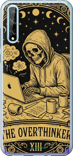 2D пластиковий чохол 'The Overthinker' для Huawei P Smart S зображення 1