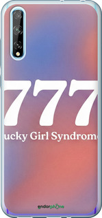 2D пластиковый чехол 'Aesthetic Aura Gradient 777 Lucky Energy' для Huawei P Smart S изображение 8