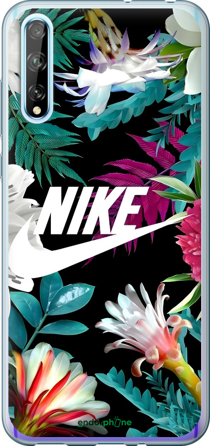 Силиконовый чехол Nike для Huawei P Smart S - 6378u-1813 изображение 