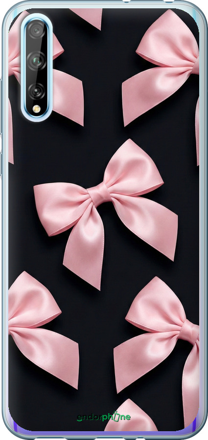 2D пластиковый чехол Coquette Ribbons Dark Coquette для Huawei P Smart S - 6767t-1813 изображение 