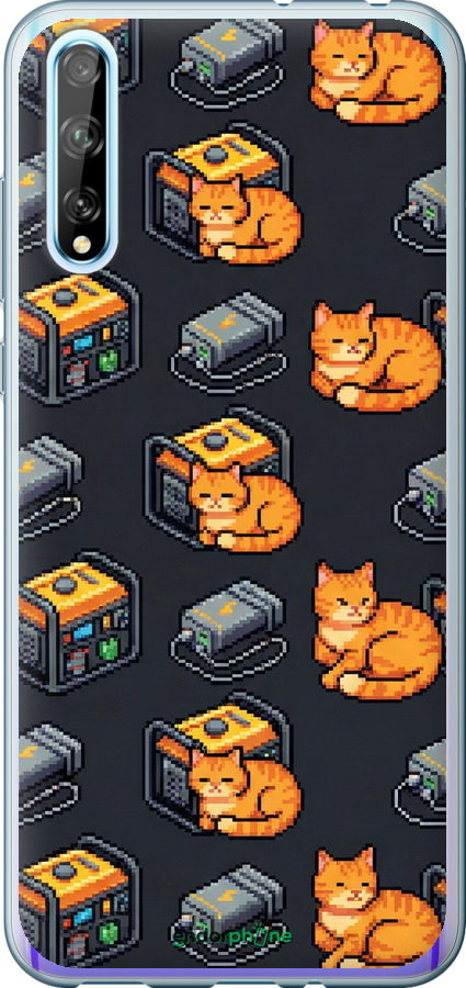 2D пластиковый чехол Autonomous Zone для Huawei P Smart S - 6771t-1813 изображение 