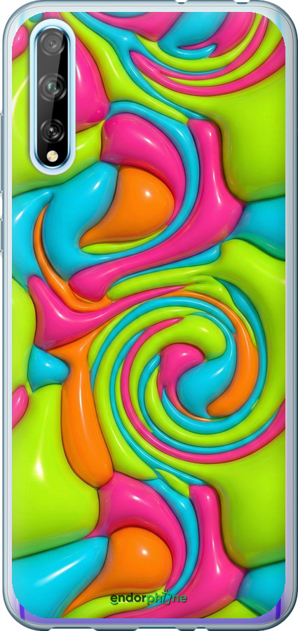 2D пластиковый чехол Y2K Jelly Dream для Huawei P Smart S - 6780t-1813 изображение 