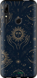 TPU чехол Celestial Harmony: Sun & Moon Gold Mystic Pattern для Huawei Y9 Prime 2019 - 6778b-1736 изображение 